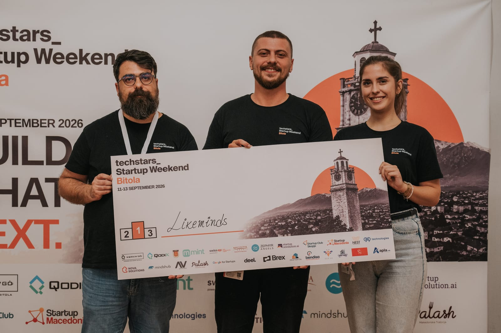 1st Place - Techstars Startup Weekend Bitola · 2026 1st Place - Techstars Startup Weekend Bitola · 2026